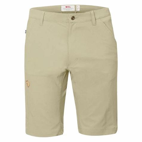 Fjallraven Abisko Rövidnadrág Budapest - Khaki Nadrág Khaki QRC057892